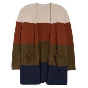 Madewell Kent Colorblock Cardigan